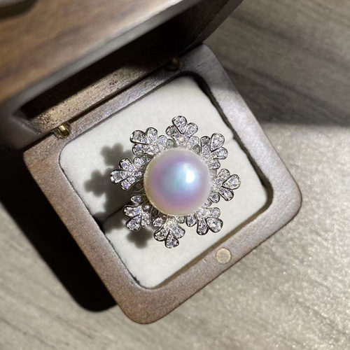 S925纯银戒指空托金色银色厚版