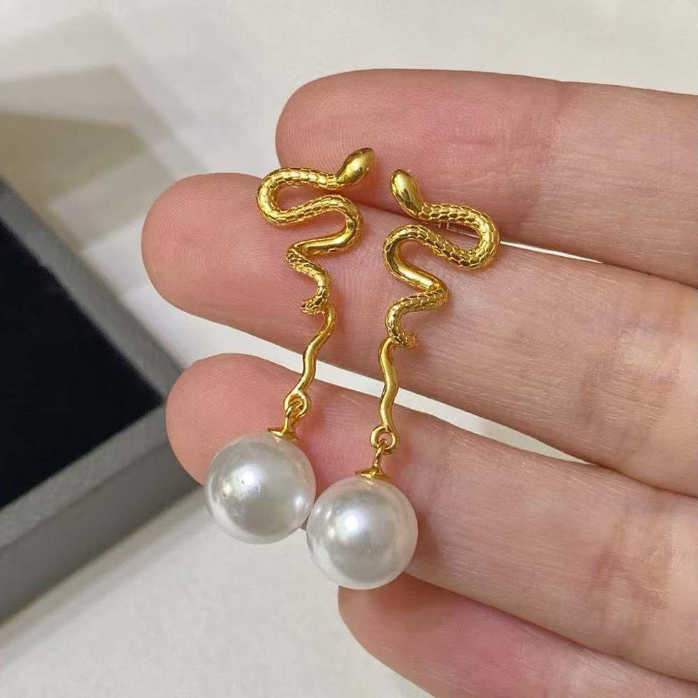 DIY珍珠配件 S925 纯银耳钉空托 金色银色灵蛇银饰 配8-13mm圆巴,饰品/流行首饰/时尚饰品新,其他DIY饰品配件,淘宝优惠券,粉丝福利购,淘宝优惠卷