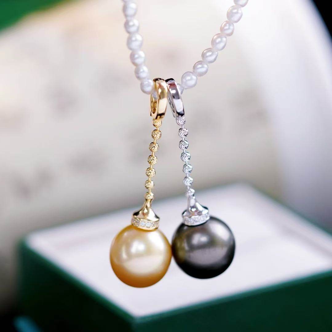 DIY珍珠配件 S925 纯银吊坠空托 金色银色扣头项链坠 10-15mm圆巴,饰品/流行首饰/时尚饰品新,其他DIY饰品配件,淘宝优惠券,粉丝福利购,淘宝优惠卷