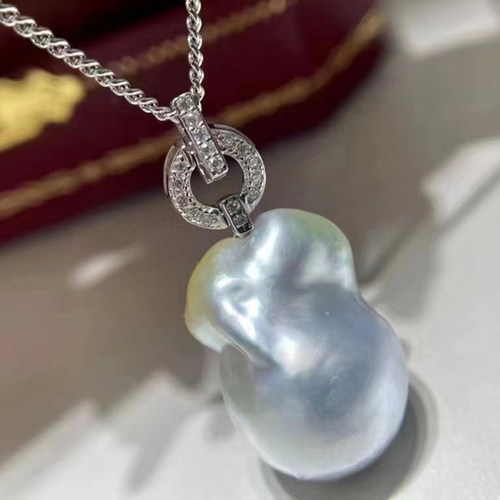 阿飞珍珠配件纯银吊坠工厂直销