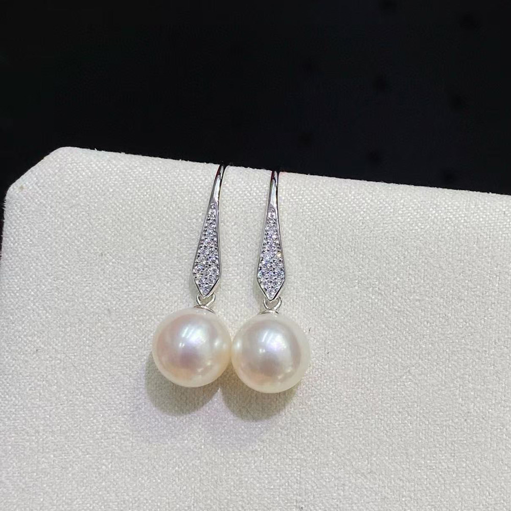 DIY珍珠配件 S925 纯银耳钉空托 轻奢银饰金色银色耳环配9-13mm圆,饰品/流行首饰/时尚饰品新,其他DIY饰品配件,淘宝优惠券,粉丝福利购,淘宝优惠卷