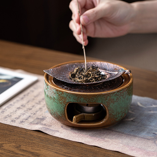 复古风陶瓷香炉茶道炉家用室内香熏炉扩香禅意烘烤炉提香器温茶炉
