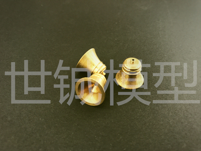 实木帆船拼装配件 1:48黄铜（一个装）CNC加工船钟 世铖模型出品