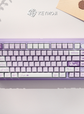 【ZD】KEYMOJI 薇尔莉特紫罗兰花园主题键帽原厂高度热升华二次元
