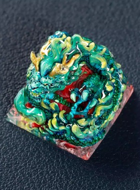 【ZD】Jellykey Dragons of Eden 伊甸园之龙 Aquafrost 个性键帽