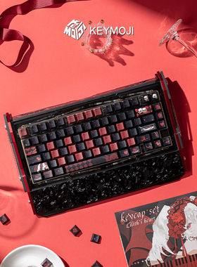 【ZD】KEYMOJI莉莉丝之心原创吸血鬼萝莉主题原厂高度键帽Wooting
