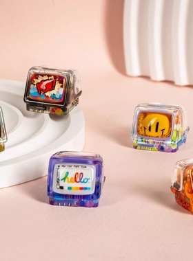 【ZD】Jellykey复古电视机 第一帧 First Frame 树脂手工个性键帽