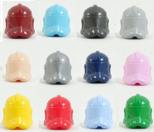 LEGO乐高 11217星战人仔配件克隆兵头盔多色正品塑料积木玩具男孩