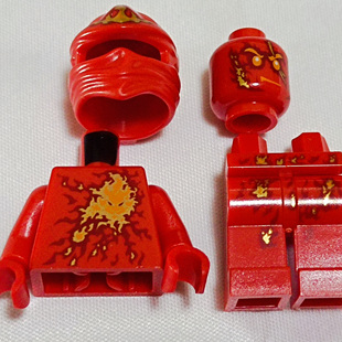 LEGO乐高 njo055忍者凯NRG全新人仔塑料拼装积木玩具男孩儿童益智