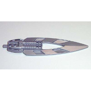 乐高LEGO生化战士武器57527珠光浅灰色拼装积木2手9新正品现货