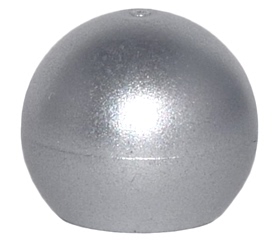 LEGO32474 乐高科技零件配件老款浅灰色金属色10.2mm连接转向球