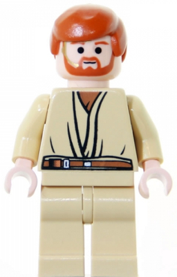 LEGO乐高sw162星球大战人仔欧比旺塑料拼装积木玩具益智男孩全新