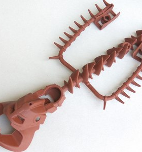 LEGO 53580乐高零件配件8904生化系列红褐色二手九新塑料拼装积木