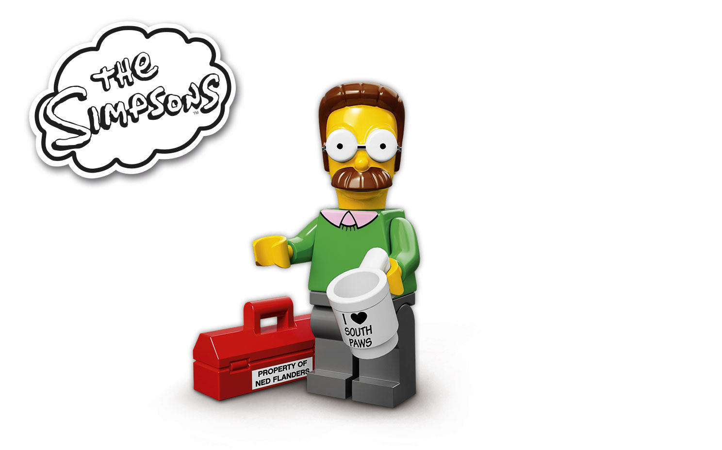 乐高lego71005人仔抽抽乐辛普森ned塑料拼装积木玩具益智男孩原封