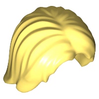 LEGO 乐高88283零件人仔头发多色塑料拼装积木玩具男孩儿童益智新