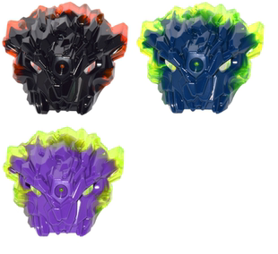 LEGO 乐高25531pb02生化战士面具罕有2手9新塑料拼装积木玩具儿童