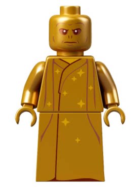 LEGO乐高人仔塑料积木伏地魔20年