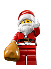 LEGO乐高8833人仔抽抽乐第八季圣诞老人全新原封塑料拼装积木儿童 玩具/童车/益智/积木/模型 普通塑料积木 原图主图