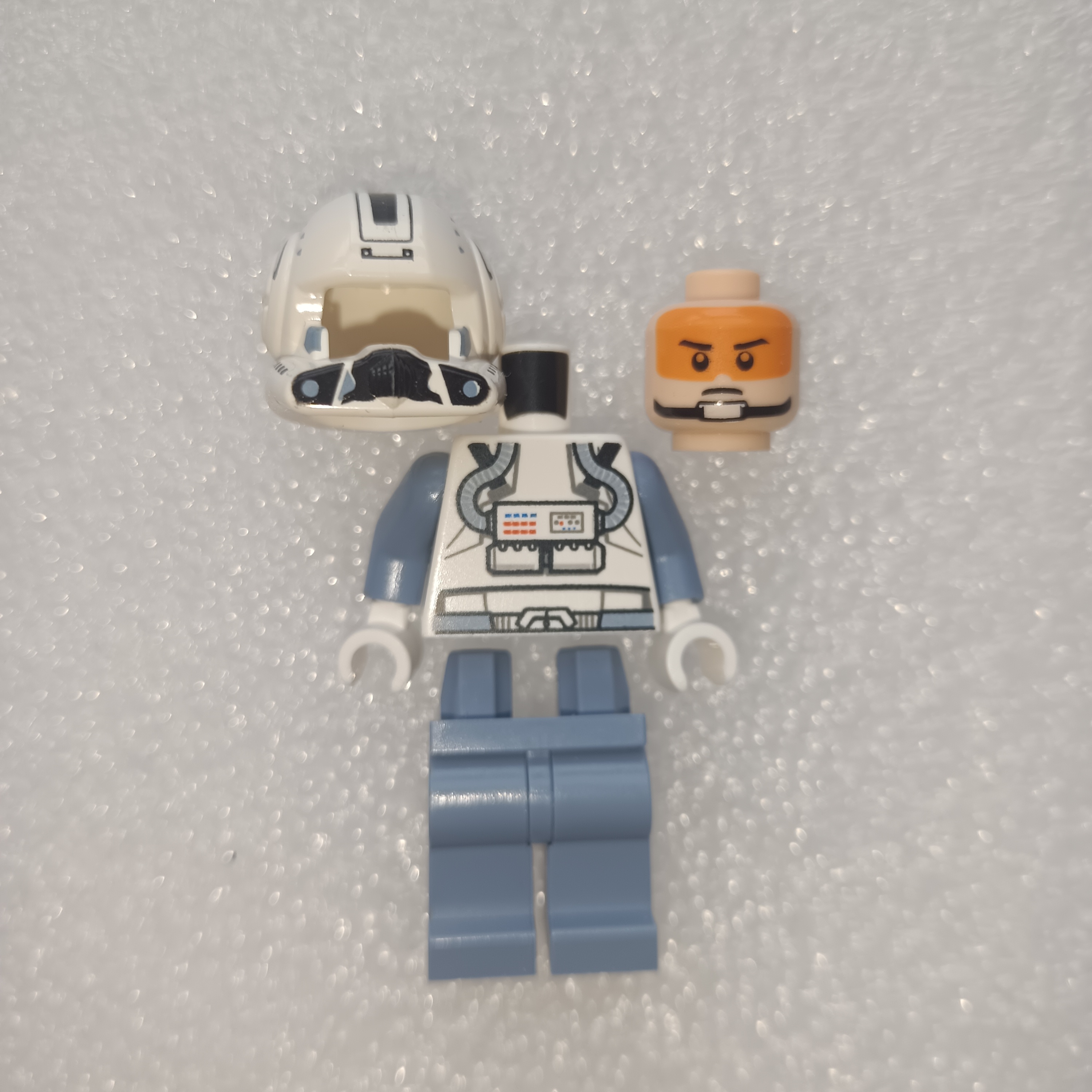 LEGO乐高 sw266星球大战人仔克隆兵战机驾驶员塑料拼装积木新未组