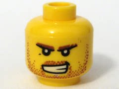 塑料乐高LEGO积木人仔表情头图片