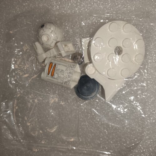 LEGO乐高sw424星战人仔R2D2雪人版机器人塑料拼装积木玩具原封新