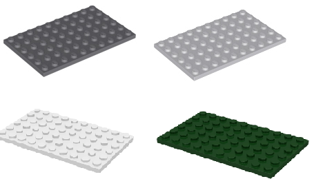 乐高多色塑料玩具模型