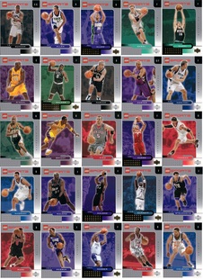 LEGO乐高 NBA球员卡牌科比邓肯卡尔马龙部分有金卡纸制玩具儿童新