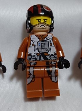 LEGO乐高sw658乐高星球大战七反抗军驾驶员3种塑料拼装积木玩具新