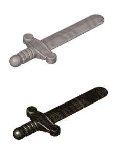 乐高手持武器宝剑塑料拼装积木