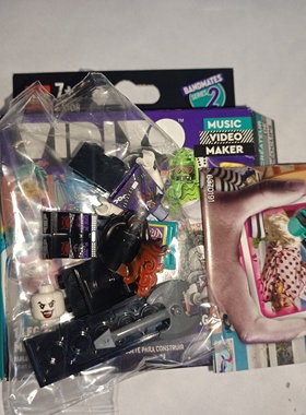 LEGO乐高vid045音乐制作Vidiyo人仔吸血鬼贝斯手塑料拼装积木玩具
