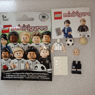 LEGO乐高71014人仔抽抽乐德国足球队开封确认7号施魏因施泰格现货