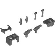 LEGO乐高 61190星战克隆兵队长雷克斯头盔面罩天线甲深蓝灰色全新