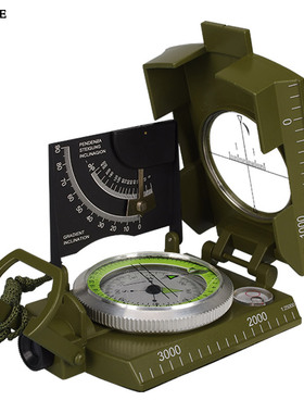 MFREE高精度户外多功能指南针大号夜光防水司南专业户外用品正品
