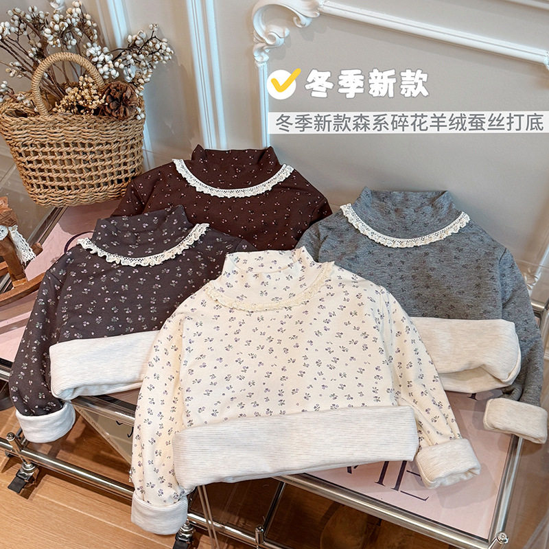 新款韩版女童潮款秋冬装上衣长袖卫衣/绒衫