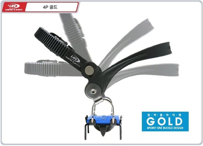 韩国Life Sports 4P Gold Eisen 4齿 四齿 冰爪 登山 便携 简易在类目 户外/登山/野营/旅行用品, 专项户外运动装备, 登山攀岩攀冰, 冰爪中 - 来自Buy2taobao.com提供专业的淘宝代购服务