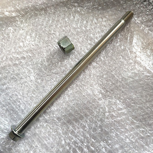 标致摩托QP150T-C/2C/3C姜戈前轮轴 SF3/SF4前轮自锁螺母原厂配件