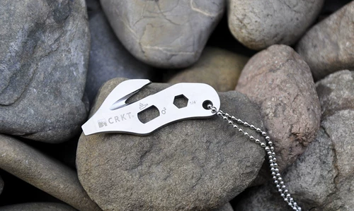 CRKT2055 Многофункциональный стройный меч, одно слово щипов, увлажняющие кепки, оборудование EDC Portal