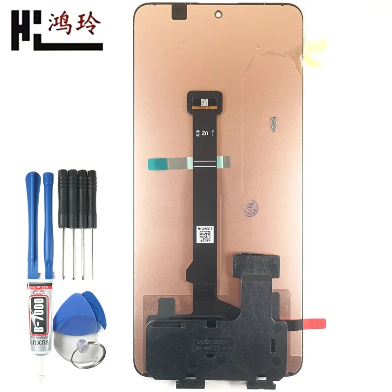 鸿玲 适用于红米note13pro 5G手机屏幕Poco X6液晶内外显示屏总成