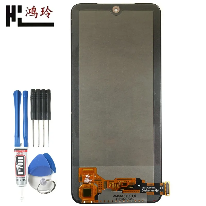 鸿玲适用红米Note10 4G手机屏幕Redmi Note10s显示屏Poco M5s总成
