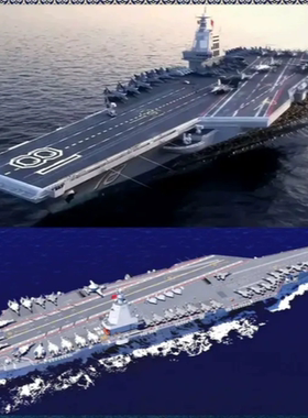 中国国航福建舰珍藏款仿真模型