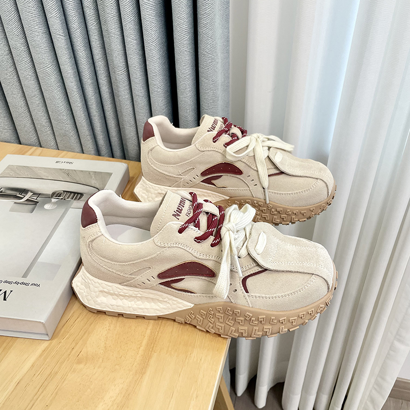 内增高德训鞋女鞋2025新款