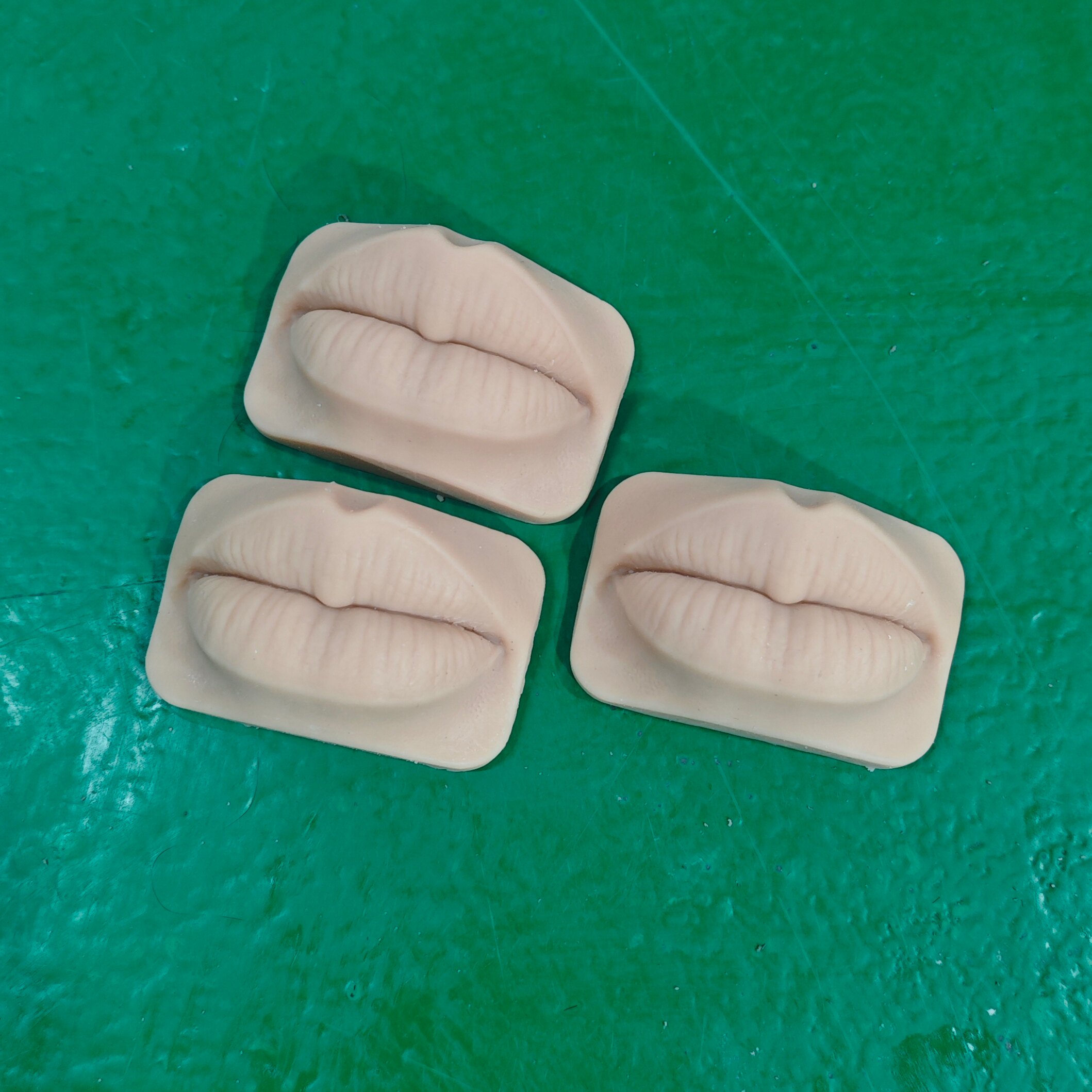 硅胶唇模 医疗唇部模型 美术化妆练习唇部模型 捏捏乐唇部模型