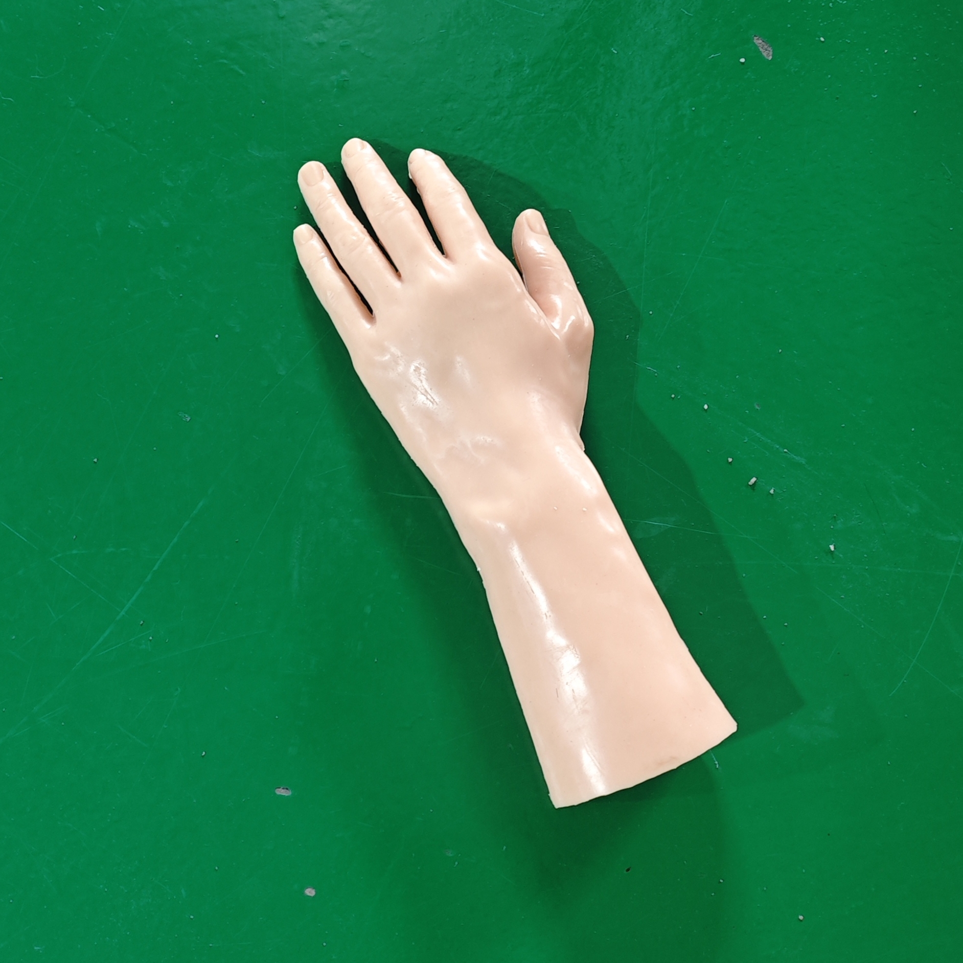 静脉穿刺训练手臂模型 护士抽血练习模拟器材 空心手模 医疗模型