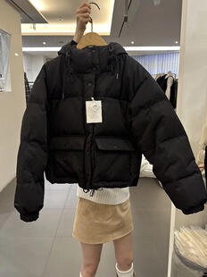 东大门韩国东大门2025秋冬新款连帽羽绒服女宽松显瘦百搭面包服