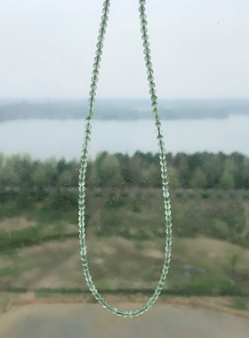 尖晶石锁骨链项链女特色简约