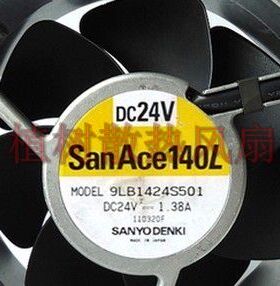 全新SANYO三洋9LB1424S5D01 9LB1424S501 DC24V 1.38A 14CM风扇