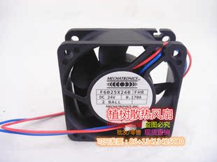 F6025X24B MECHATRONICS FHR 24V 变频器风扇 全新原装 0.170A 正品