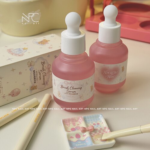NPC香氛洗笔精华液 Nini联名洗笔水油不伤笔开笔润笔美甲清洁工具
