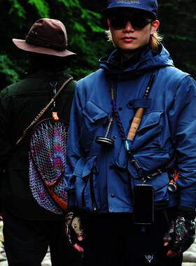 日本SOUTH2WEST8春秋冬鳟鱼派克大衣2024款户外机能路亚飞钓天展