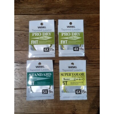 日本VARIVAS瓦里瓦斯飞钓线尼龙湿蝇干蝇飞蝇钓变径前导线